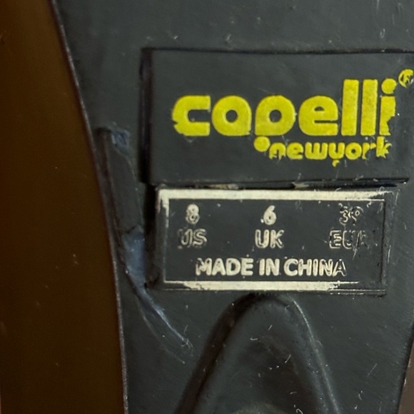 Capelli of New York Adorable Black and White Polka Dot Rain Boots - Size 8 GUC - Picture 7 of 13